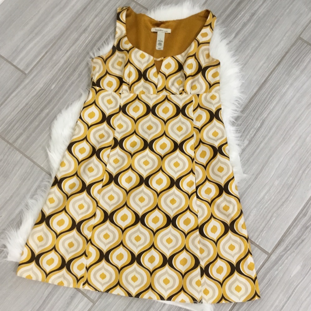 Laundry A-line dress with pockets